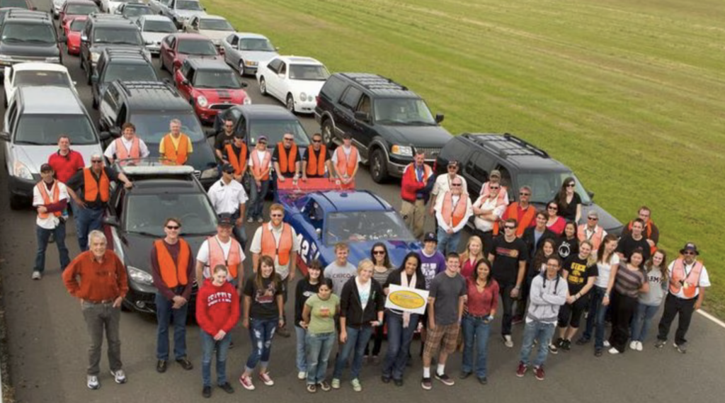 Flyer for Thunderhill Family Car Control Clinic