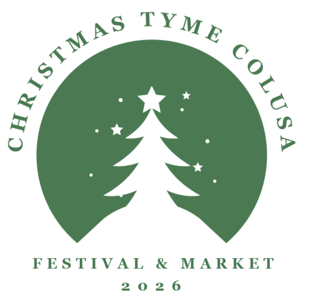 Flyer for Christmas Tyme Colusa