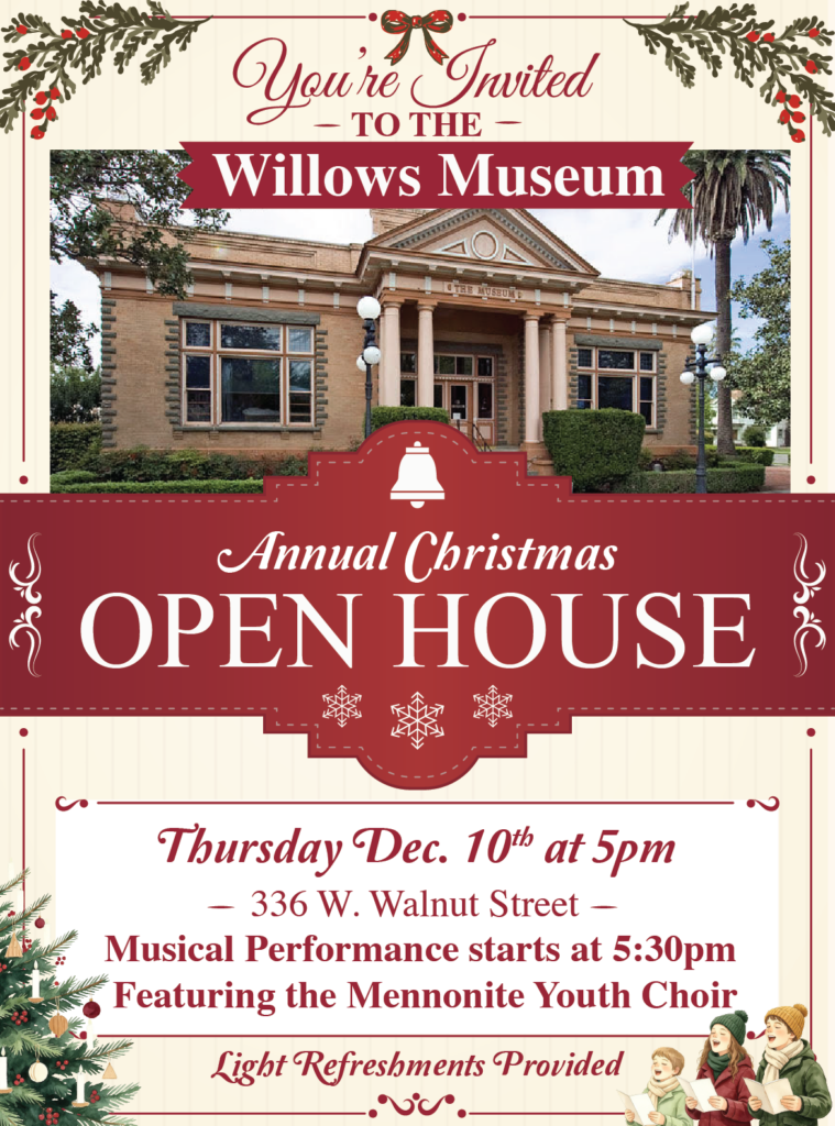Flyer for Annual Christmas Open House